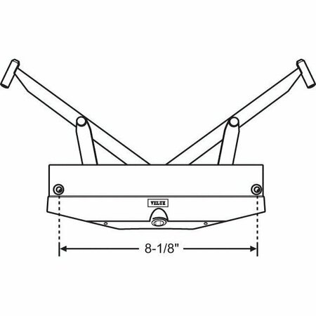 STRYBUC Velux Skylight Operator Gold 900-21658